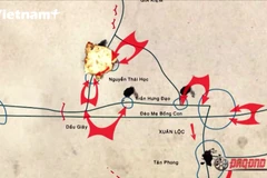 Ngày 21/4/1975 - Quân đoàn 2 tiến vào giải phóng hoàn toàn thị xã Xuân Lộc