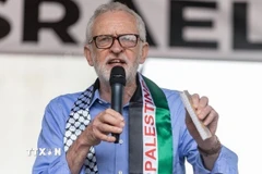 Cựu lãnh đạo Công đảng Anh, ông Jeremy Corbyn. (Ảnh: IRNA/TTXVN)