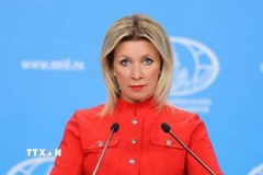 Người phát ngôn Bộ Ngoại giao Nga Maria Zakharova. (Ảnh: IRNA/TTXVN)