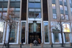 Bên ngoài Bộ Dầu khí và Năng lượng Na Uy tại Oslo, Na Uy. (Ảnh: Reuters)