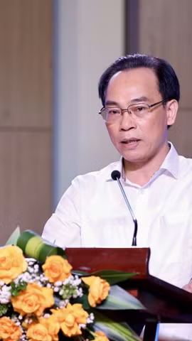 Bộ trưởng Bộ Giáo dục và Đào tạo Hoàng Minh Sơn. (Ảnh: Bộ GD-ĐT)