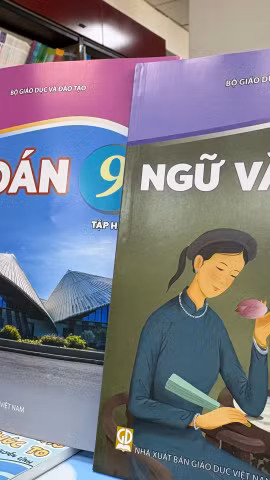 Sách giáo khoa in mới năm 2026. (Ảnh: PV/Vietnam+)
