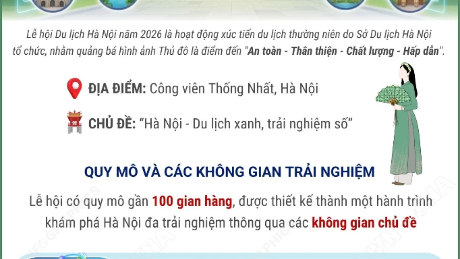 Lễ Hội Du Lịch Hà Nội 2026: Điểm Hẹn Văn Hóa Tại Công Viên Thống Nhất
