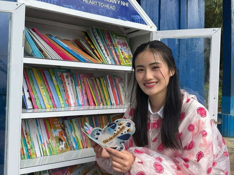 “Heart To Head” của Ý Nhi vào top 8 Dự án nhân ái Miss World lần thứ 72. (Ảnh: NVCC)