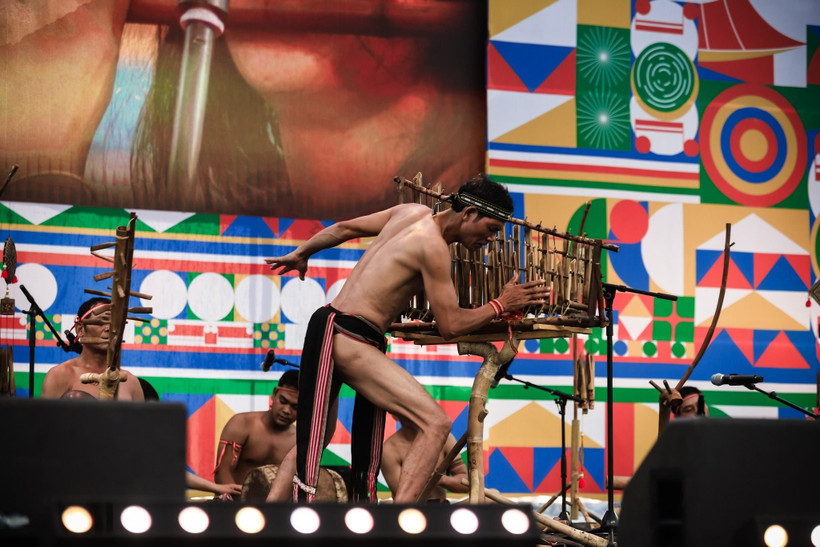 Lan tỏa giá trị truyền thống đồng bào các dân tộc tại Ngày hội Di sản văn hóa. (Ảnh minh họa: CTV/Vietnam+)