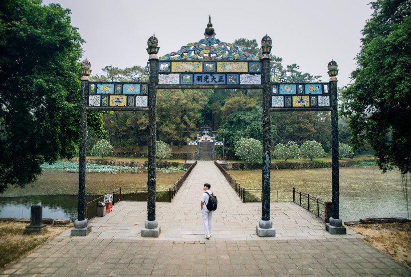 Huế là điểm đến có sức hấp dẫn đặc biệt với du khách quốc tế. (Ảnh: Vương Công Nam/Vietnam+)