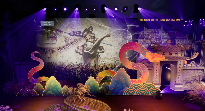 Phối cảnh sân khấu chương trình. (Nguồn: BTC)