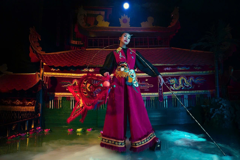 Siêu mẫu Thanh Hằng: “Tôi muốn nhìn thấy những bạn trẻ dám khác biệt…” (Ảnh: CTV/Vietnam+)