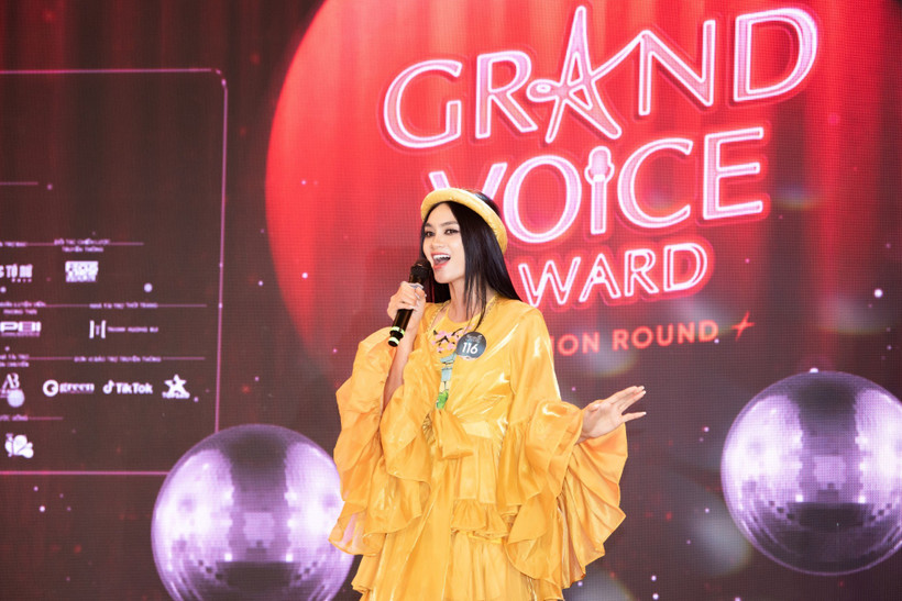 Miss Grand Vietnam 2025: Thí sinh lan tỏa tinh thần yêu nước ở phần thi tài năng