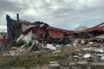 Cảnh đổ nát sau bão Idai tại khu vực Beira, Mozambique, ngày 18/3/2019. (Ảnh: AFP/TTXVN) 