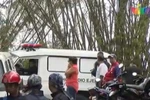 Lực lượng chức năng tại hiện trường máy bay quân sự bị rơi. (Nguồn: bnonews.com)