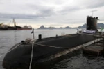 Tàu ngầm Timbira của Brazil tham gia chiến dịch quốc tế tìm kiếm tàu ngầm ARA San Juan của Argentina bị mất tích . (Nguồn: AFP/TTXVN)