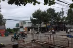 Khu vực đường sắt xảy ra vụ việc.