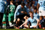 Kevin De Bruyne tiếp tục dính chấn thương. (Ảnh: Getty)
