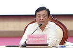 Bộ trưởng Bộ Nông nghiệp và Phát triển Nông thôn Lê Minh Hoan. (Ảnh: Dương Giang/TTXVN)