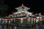 Một góc Miếu Bà Chúa xứ Núi Sam, thị xã Châu Đốc, An Giang. (Ảnh: Phương Vy/TTXVN)