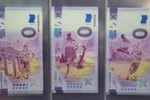 Cận cảnh bộ tiền 0 Euro lưu niệm cho vòng chung kết Word Cup 2022 