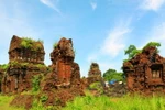 Khu đền tháp trong Di sản Văn hóa Thế giới Mỹ Sơn. (Ảnh: Thế Duyệt/TTXVN)