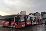 Các xe khách vi phạm trong dịp nghỉ lễ 2/9 sẽ bị từ chối phục vụ, thu hồi phù hiệu và cắt nốt xe trong bến. (Ảnh: Việt Hùng/Vietnam+)