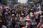 Video người biểu tình "đóng cửa" Bangkok ngày thứ 4