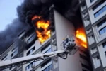 [Photo] Cháy tòa nhà thương mại cao tầng ở Ấn Độ