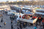 Hàng viện trợ được chuyển tới Syria. (Nguồn: News Deeply)