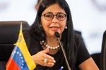 Phó Tổng thống Venezuela Delcy Rodriguez. (Nguồn: EFE)