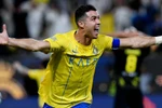 Ronaldo thăng hoa trong ngày Saudi Pro League hạ màn. (Nguồn: Getty Images)