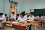 Thí sinh thi tốt nghiệp trung học phổ thông. (Ảnh: TTXVN)