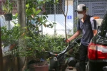 Phun hóa chất diệt muỗi tại một ổ dịch. (Ảnh minh họa: Minh Thu/TTXVN)