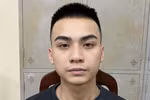 Đối tượng Hoàng Minh Hào (SN 2004, HKTT tại thị trấn Kép, huyện Lạng Giang, tỉnh Bắc Giang). (Ảnh: TTXVN phát)