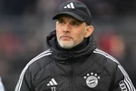 HLV Thomas Tuchel sẽ phải rời Bayern khi mùa giải 2023-24 khép lại. (Nguồn: FC Bayern)
