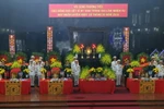 Quang cảnh lễ tang. (Ảnh: An Hiếu/TTXVN)