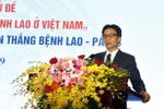 Phó Thủ tướng Chính phủ Vũ Đức Đam phát biểu tại hội nghị. (Ảnh: Dưong Ngọc/TTXVN)
