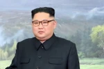 Nhà lãnh đạo Triều Tiên Kim Jong-un. (Ảnh: AFP/TTXVN)