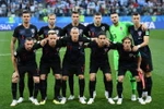 Đội tuyển quốc gia Croatia trước trận gặp Argentina ở Nizhny Novgorod, Nga ngày 21/6 vừa qua. (Ảnh: THX/TTXVN)