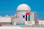 Nhà máy Năng lượng hạt nhân Barakah ở Al-Dafrah. (Nguồn: Getty Images)