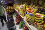 Mỳ ăn liền Maggi rất phổ biến tại thị trường Ấn Độ. (Nguồn: AP)
