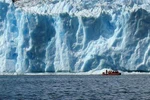 Sông băng tại Công viên quốc gia Laguna San Rafael, cách thủ đô Santiago của Chile 1.300km về phía Nam. (Nguồn: AFP/TTXVN)