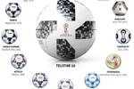 Telstar 18 - trái bóng chính thức của World Cup 2018.