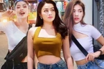 Crop top, quần ống lửng thống trị street style của dàn sao Việt