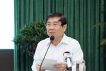 Chủ tịch UBND Thành phố Hồ Chí Minh Nguyễn Thành Phong. (Ảnh: Tiến Lực/TTXVN)