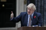Thủ tướng Anh Boris Johnson. (Ảnh: THX/TTXVN)