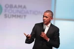 Cựu Tổng thống Mỹ Barack Obama. (Ảnh: AFP/TTXVN)