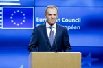 Chủ tịch Hội đồng châu Âu Donald Tusk. (Ảnh: THX/TTXVN)