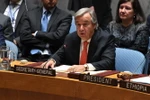 Tổng Thư ký Liên hợp quốc Antonio Guterres. (Ảnh: AFP/TTXVN)