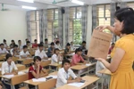 Thí sinh dự thi đại học năm 2013. (Ảnh: TTXVN)