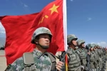 Binh sỹ quân đội Trung Quốc. Ảnh minh họa. (Nguồn: AFP/TTXVN)