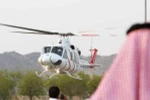 Dịch vụ vận chuyển bằng máy bay trực thăng vừa mới ra đời ở Saudi Arabia được kỳ vọng sẽ giúp ngành công nghiệp không khói của nước này cất cánh. (Nguồn: arabnews.com)