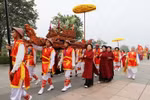 Lễ rước kiệu về Đền Hùng, tri ân công đức các Vua Hùng